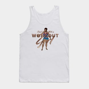 Workout Girl Humor Tank Top